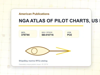 NGA ATLAS OF PILOT CHARTS, US NV108 - American Publications - IMPA 370744 - UOM PCE