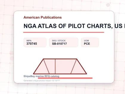 NGA ATLAS OF PILOT CHARTS, US NV109 - American Publications - IMPA 370745 - UOM PCE