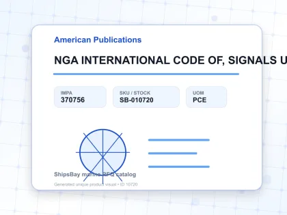 NGA INTERNATIONAL CODE OF, SIGNALS US NV102 - American Publications - IMPA 370756 - UOM PCE