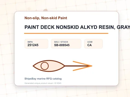 PAINT DECK NONSKID ALKYD RESIN, GRAY 28KG - Non-slip, Non-skid Paint - IMPA 251245 - UOM CA