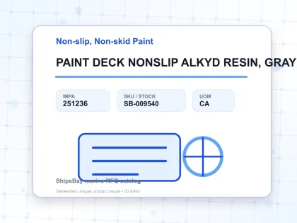 PAINT DECK NONSLIP ALKYD RESIN, GRAY 20KG - Non-slip, Non-skid Paint - IMPA 251236 - UOM CA
