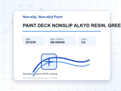 PAINT DECK NONSLIP ALKYD RESIN, GREEN 20KG - Non-slip, Non-skid Paint - IMPA 251234 - UOM CA