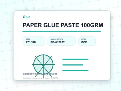 PAPER GLUE PASTE 100GRM - Glue - IMPA 471086 - UOM PCE