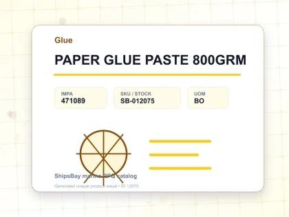 PAPER GLUE PASTE 800GRM - Glue - IMPA 471089 - UOM BO