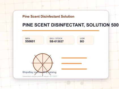 PINE SCENT DISINFECTANT, SOLUTION 500ML - Pine Scent Disinfectant Solution - IMPA 550601 - UOM BO