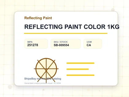 REFLECTING PAINT COLOR 1KG - Reflecting Paint - IMPA 251278 - UOM CA