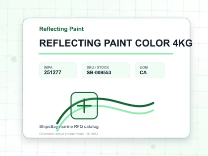 REFLECTING PAINT COLOR 4KG - Reflecting Paint - IMPA 251277 - UOM CA