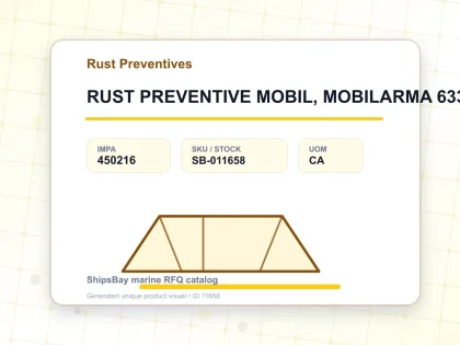 RUST PREVENTIVE MOBIL, MOBILARMA 633 20LTR - Rust Preventives - IMPA 450216 - UOM CA