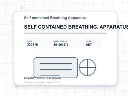 SELF CONTAINED BREATHING, APPARATUS AIR LIFE GEM KS-8C - Self-contained Breathing Apparatus - IMPA 330416 - UOM SET