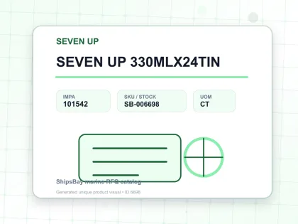 SEVEN UP 330MLX24TIN - SEVEN UP - IMPA 101542 - UOM CT