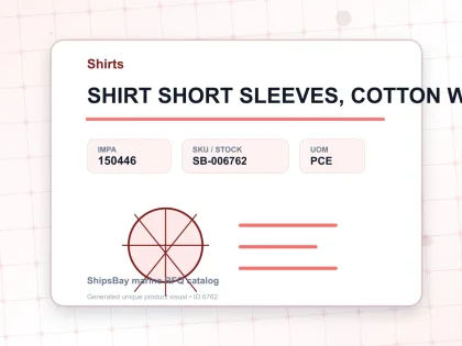 SHIRT SHORT SLEEVES, COTTON WHITE M - Shirts - IMPA 150446 - UOM PCE