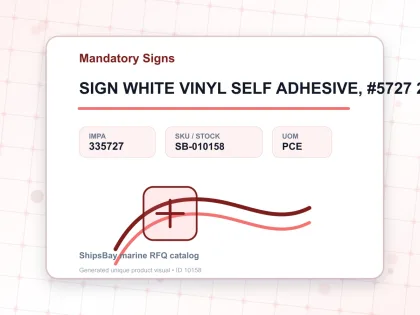 SIGN WHITE VINYL SELF ADHESIVE, #5727 200X150MM LIFT CORRECTLY - Mandatory Signs - IMPA 335727 - UOM PCE
