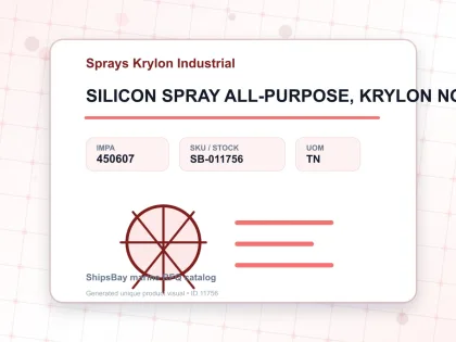 SILICON SPRAY ALL-PURPOSE, KRYLON NO.1325 10 OZ - Sprays Krylon Industrial - IMPA 450607 - UOM TN