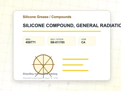 SILICONE COMPOUND, GENERAL RADIATION 1KG - Silicone Grease / Compounds - IMPA 450771 - UOM CA