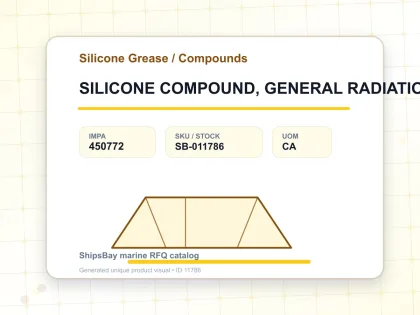 SILICONE COMPOUND, GENERAL RADIATION 5KG - Silicone Grease / Compounds - IMPA 450772 - UOM CA