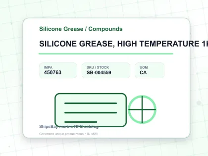 SILICONE GREASE, HIGH TEMPERATURE 1KG - Silicone Grease / Compounds - IMPA 450763 - UOM CA