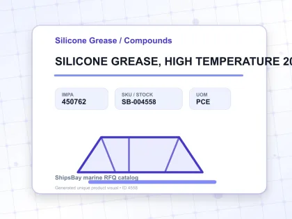 SILICONE GREASE, HIGH TEMPERATURE 200GRM - Silicone Grease / Compounds - IMPA 450762 - UOM PCE