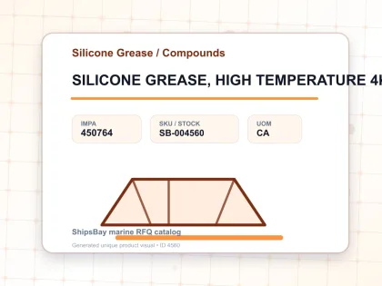 SILICONE GREASE, HIGH TEMPERATURE 4KG - Silicone Grease / Compounds - IMPA 450764 - UOM CA
