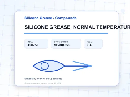 SILICONE GREASE, NORMAL TEMPERATURE 4KG - Silicone Grease / Compounds - IMPA 450759 - UOM CA