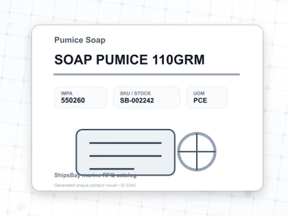 SOAP PUMICE 110GRM - Pumice Soap - IMPA 550260 - UOM PCE