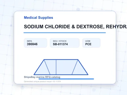 SODIUM CHLORIDE & DEXTROSE, REHYDRATION SALT 8G SACHETS - Medical Supplies - IMPA 390846 - UOM PCE