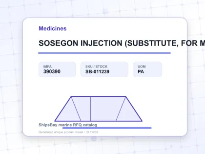 SOSEGON INJECTION (SUBSTITUTE, FOR MORPHINE INJ) 15MG 10AMP - Medicines - IMPA 390390 - UOM PA