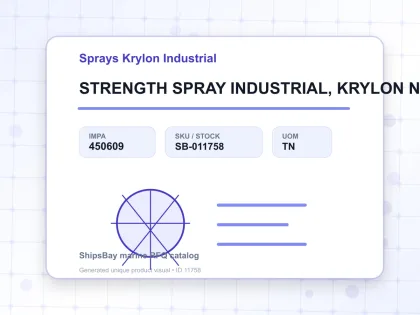 STRENGTH SPRAY INDUSTRIAL, KRYLON NO.1347 11 OZ - Sprays Krylon Industrial - IMPA 450609 - UOM TN