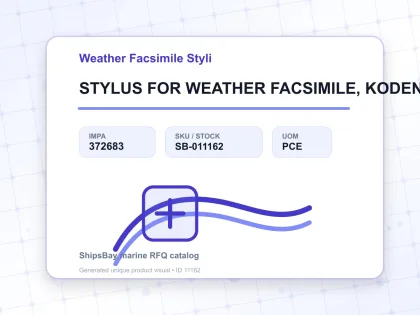 STYLUS FOR WEATHER FACSIMILE, KODEN FX-7181 - Weather Facsimile Styli - IMPA 372683 - UOM PCE
