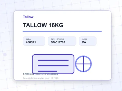 TALLOW 16KG - Tallow - IMPA 450371 - UOM CA