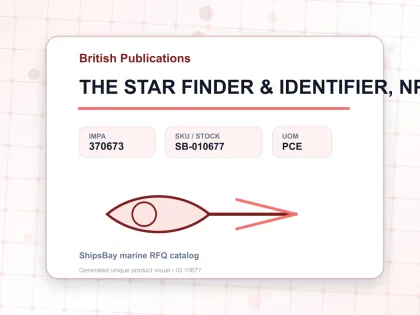 THE STAR FINDER & IDENTIFIER, NP-323 - British Publications - IMPA 370673 - UOM PCE