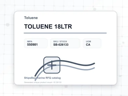 TOLUENE 18LTR - Toluene - IMPA 550981 - UOM CA