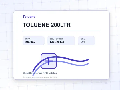 TOLUENE 200LTR - Toluene - IMPA 550982 - UOM DR