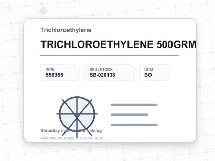 TRICHLOROETHYLENE 500GRM - Trichloroethylene - IMPA 550985 - UOM BO