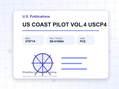US COAST PILOT VOL.4 USCP4 - U.S. Publications - IMPA 370714 - UOM PCE
