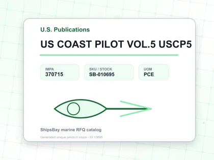US COAST PILOT VOL.5 USCP5 - U.S. Publications - IMPA 370715 - UOM PCE