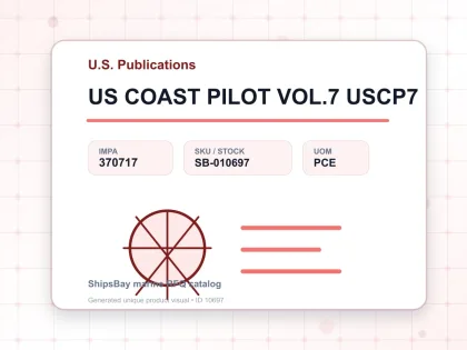 US COAST PILOT VOL.7 USCP7 - U.S. Publications - IMPA 370717 - UOM PCE