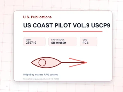 US COAST PILOT VOL.9 USCP9 - U.S. Publications - IMPA 370719 - UOM PCE