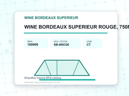 WINE BORDEAUX SUPERIEUR ROUGE, 750MLX12BTL - WINE BORDEAUX SUPERIEUR - IMPA 100909 - UOM CT