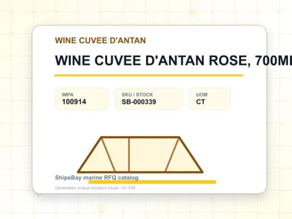 WINE CUVEE D'ANTAN ROSE, 700MLX12BTL - WINE CUVEE D'ANTAN - IMPA 100914 - UOM CT