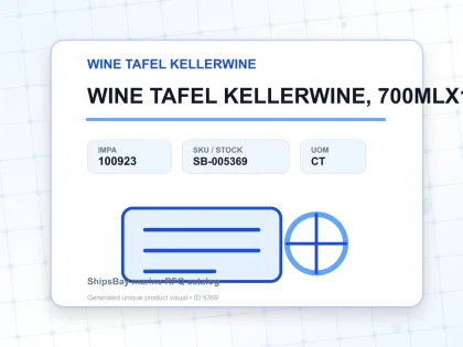 WINE TAFEL KELLERWINE, 700MLX12BTL - WINE TAFEL KELLERWINE - IMPA 100923 - UOM CT