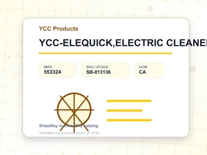 YCC-ELEQUICK,ELECTRIC CLEANER, 18LTR - YCC Products - IMPA 553324 - UOM CA