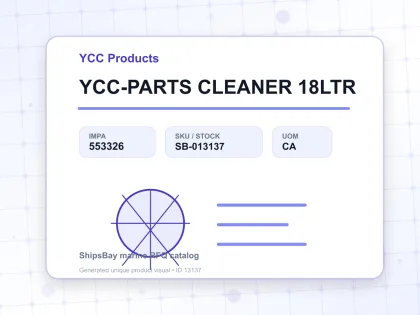 YCC-PARTS CLEANER 18LTR - YCC Products - IMPA 553326 - UOM CA