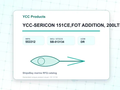 YCC-SERICON 151CE,FOT ADDITION, 200LTR - YCC Products - IMPA 553312 - UOM DR
