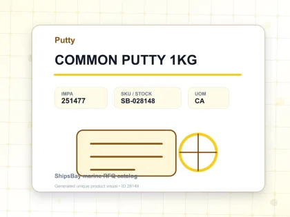 COMMON PUTTY 1KG - Putty - IMPA 251477 - UOM CA