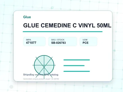 GLUE CEMEDINE C VINYL 50ML - Glue - IMPA 471077 - UOM PCE