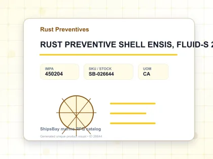 RUST PREVENTIVE SHELL ENSIS, FLUID-S 20LTR - Rust Preventives - IMPA 450204 - UOM CA