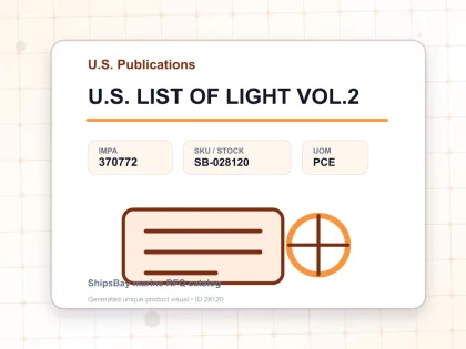 U.S. LIST OF LIGHT VOL.2 - U.S. Publications - IMPA 370772 - UOM PCE