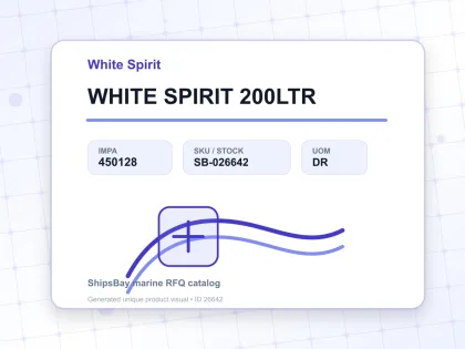 WHITE SPIRIT 200LTR - White Spirit - IMPA 450128 - UOM DR
