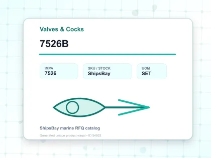 7526B - Valves & Cocks - IMPA 7526 - UOM SET