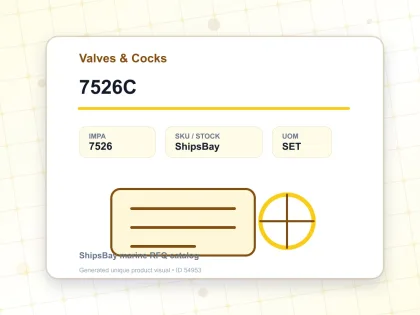 7526C - Valves & Cocks - IMPA 7526 - UOM SET